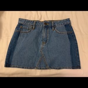 VANS Mini Jeans Skirt